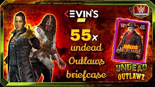 55x briefcas pulls UNDEAD OUTLAWZ WWE Champions