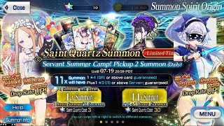 Lets Summon VR Gamer Tomoe Gozen Saber | Summer 5 Banner Pickup 2 | Fate Grand Order NA