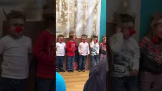 Trent's First Christmas Program