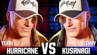 SF6 ▰ Hurricane (Terry) vs Kusanagi (Terry) ▰ High Level Gameplay