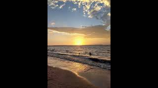 Pôr do Sol na Praia do Amor e Praia Grande em Outeiro em Belém/Pará.