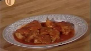 Pollo in casseruola al pomodoro fresco e dragoncello