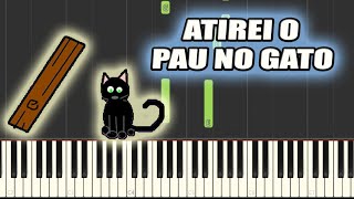 ATIREI O PAU NO GATO