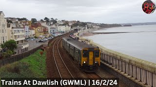 Trains at Dawlish (GWML) | 16/2/24