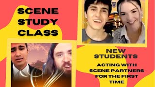 Acting Lessons - New Student ‘Before & After’ Videos during their very first scene study class.