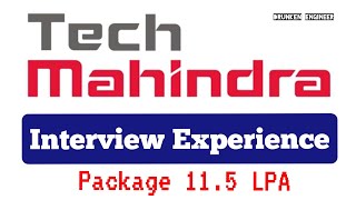 Tech Mahindra Interview Questions | Interview Experience