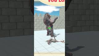 Prehistoric Mammals vs Goro the Giant - Animal Revolt Battle Simulator #Shorts