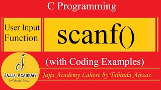 Scanf Function in C Language