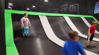 Dodgeball trampoline style 7-29-17