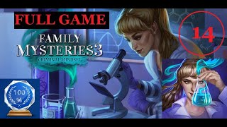 FAMILY MYSTERIES 3: CRIMINAL MINDSET FULL GAME 100% PLATINUM WALKTHROUGH NO COMMENTARY 60FPS