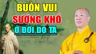 Buồn vui, sướng khổ ở đời do ta - Thầy Thích Thiện Thuận (Rất Hay)