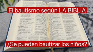 ¿Se pueden Bautizar los Niños? 😱Según la BIBLIA! #apologéticacatolica  #bautismo