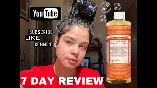 DR. BRONNER'S TEA TREE PURE CASTILE SOAP | 7 DAY REVIEW