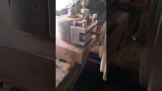 End Mill Operation by twist drill on lathe #machine #shorts