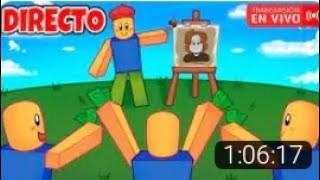 Jugando A DIBUJAR EN ROBLOX CON SEGUIDORES I sergio Gigena