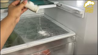 você não vai acreditar oque acontece quando se coloca sal na geladeira