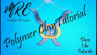 Polymer Clay Statement Necklace Tutorial