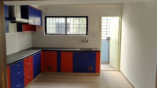 2 bhk semi furnished flat for rent in Benson town