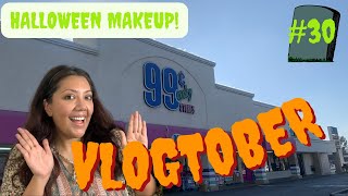 VLOGTOBER 30th: Get Ready with me for a Halloween Party!