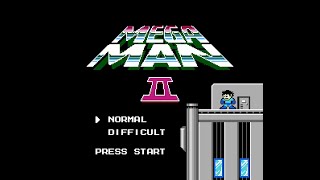 Mega Man 2 (NES, USA) Playthough