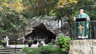 Friday’s Mass at the Grotto