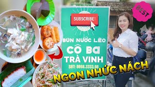 Nức tiếng món BÚN NƯỚC LÈO đặc sản Trà Vinh, thơm ngon khó cưỡng ăn rồi ghiền luôn | Tra Vinh Travel