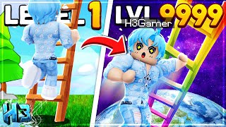 Mình LEO THANG ra VŨ TRỤ?? Trở Thành Người LEO THANG Cao Nhất Trong Ladder Climbing | Roblox