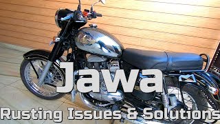 Jawa Rusting Issues & Solutions