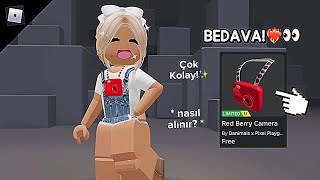 [ ⏰ HIZLI OL! ] ROBLOX YENİ BEDAVA EŞYA NASIL ALINIR? ❤️‍🔥👀✨