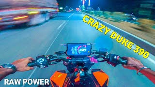 KTM DUKE 390 RAW POWER🔥 Me & My Friend @bikerroni.06 Full Enjoy🤩