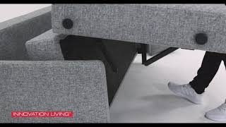 Cubed 140 Sofa Bed With Arms - How To Operate