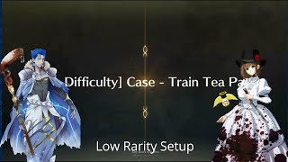 [FGO NA] Lady Reines Case Files Gray and Reines CQ — Low Rarity Setup