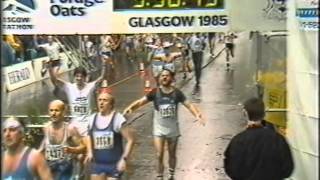 GLASGOW MARATHON 1985 & 1986