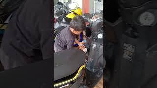 cuci motor yamaha koleksi motor kesayangan anak anak