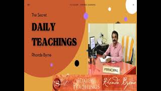 The Secret # Daily teachings # Rhonda Byrne # Day47