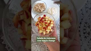 SALADA DE MAIONESE COM FRANGO E MAÇÃ | Tathi Calicchio Receitas