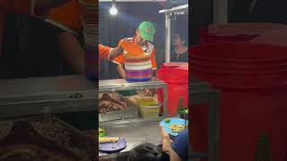 Mexican Street Bites: Braised Meat Chopping & Making Tacos #food #mexicanfood #travel