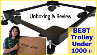 BEST Budget TROLLEY Stand FOR WASHING MACHINE - REFRIGERATOR - COOLER || UNBOXING & REVIEW 🔥