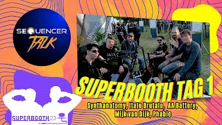 Superbooth 2023 Part 1 - SequencerTalk Allstars 🇩🇪 was passierte wirklich in Berlin?