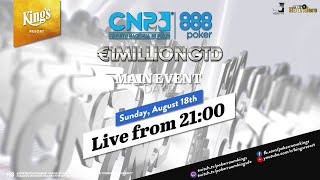 ♦️🏆 Tag 2 des €370 Circuito Nacional De Poker (CNP) NLH Main Events, aus dem King's 🎙️Hachi