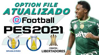 😱⚠️INCRÍVEL!  OPTION FILE GRÁTIS TEMPORADA 2024 para o PES 2021