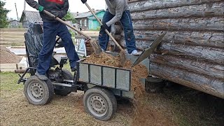 Как приподнять дом для заливки фундамента.