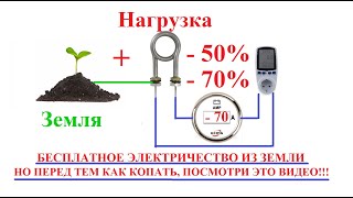 Как легально обмануть счетчик -50%,-70% от заземления. Но есть но....