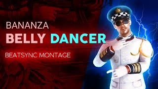 Bananza x Temperature (Belly Dancer) |Best Velocity Beat Sync Pubg Montage #beatbox77 #belly dancer