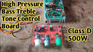 High Pressure Bass Treble Tone Control Board