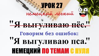 УРОК 27. Склонение существительных / Множественное число существительных