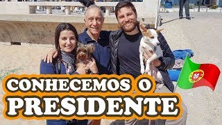 ENTREVISTA COM PRESIDENTE DE PORTUGAL DIRETO DE CASCAIS!!!