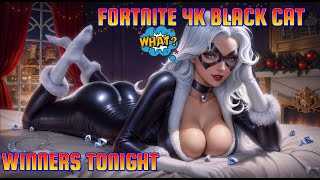 FORNITE AS BLACK CAT FROM DIEING TO WINNING! WOW