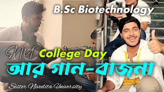 Sister Nivedita University's B.Sc Biotechnology Deperment || #Collegelife #Kolkata #sectorv #Vlog