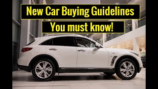 New Car Buying Tips | First Car Buying Guide | How To Buy a Car in 2021